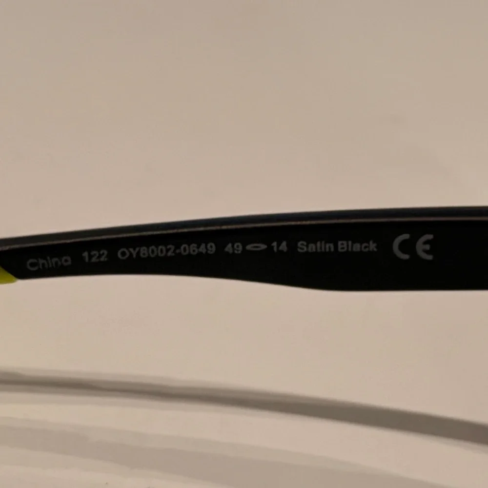 Oakley Crosslink XS Kids Eyeglasses Satin Black Reton Burn OY8002-0649 49-14 122